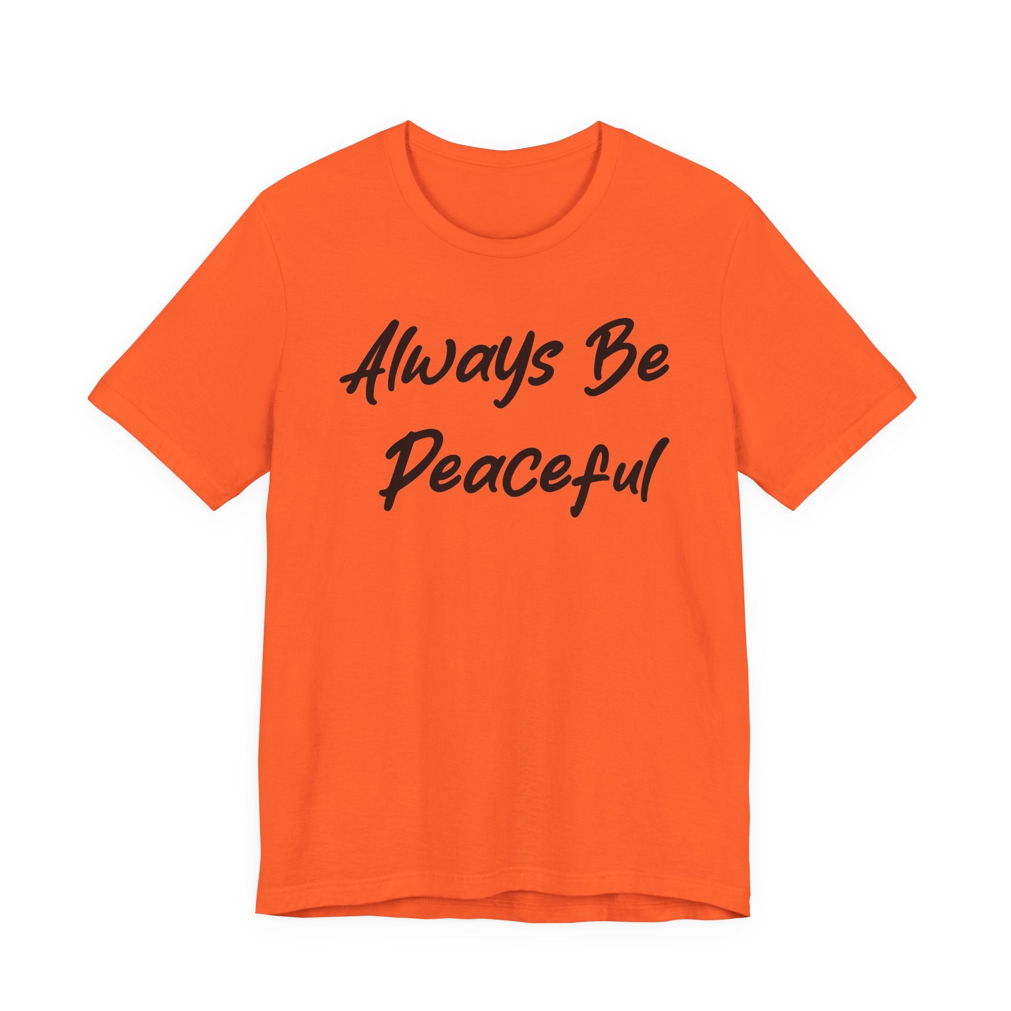 Always Be Peaceful Black